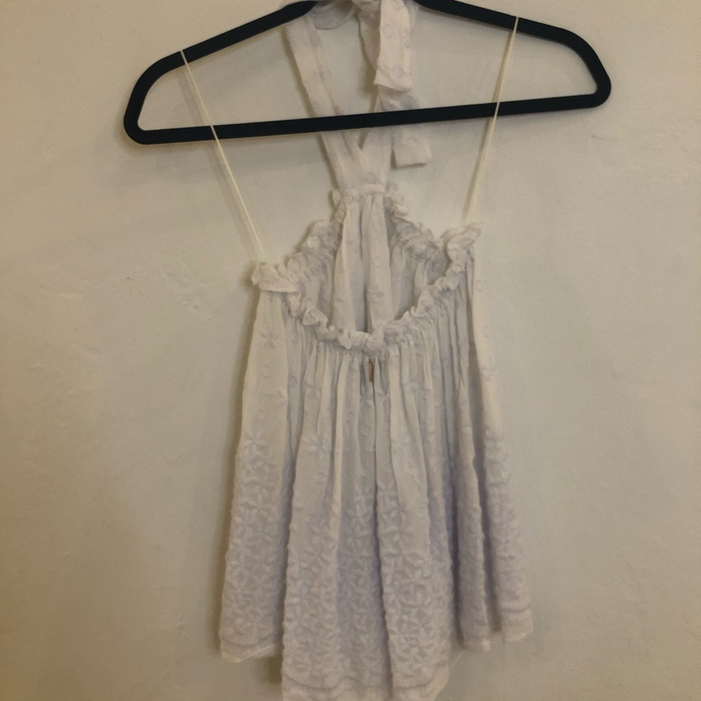 Misa Lexi embroidered halter top - Picture 10 of 12